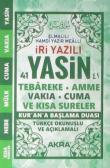 41 Yasin İri Yazılı Türkçe Okunuşlu ve Açıklamalı - Fihristli (Mini Boy) (Kod:M001)