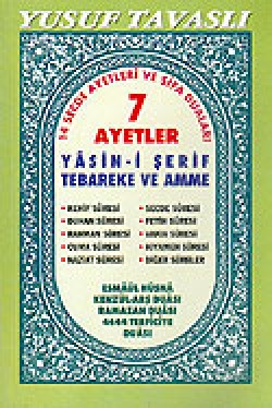 7 Ayetler Yasin-i Şerif (Kod: B16)