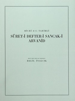 Hicri 835 Tarihli Suret-i Defter-i Sancak-ı Arvani