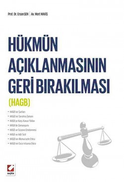 Hükmün Açıklanmasının Geri Bırakılması (Prof. Dr. 