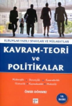 Kavram-Teori ve Politikalar  Kurumsal Yazılı Sınav