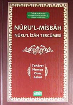 Nuru'l-Misbah Nuru'l İzah Tercümesi  Taharet - Nam