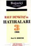 Rauf Denktaş'in Hatıraları -3