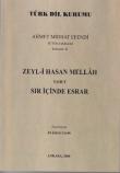 Zeyl-i Hasan Mellah Yahut Sır İçinde Esrar (Ahmet Midhat Efendi Bütün Eserleri 3)