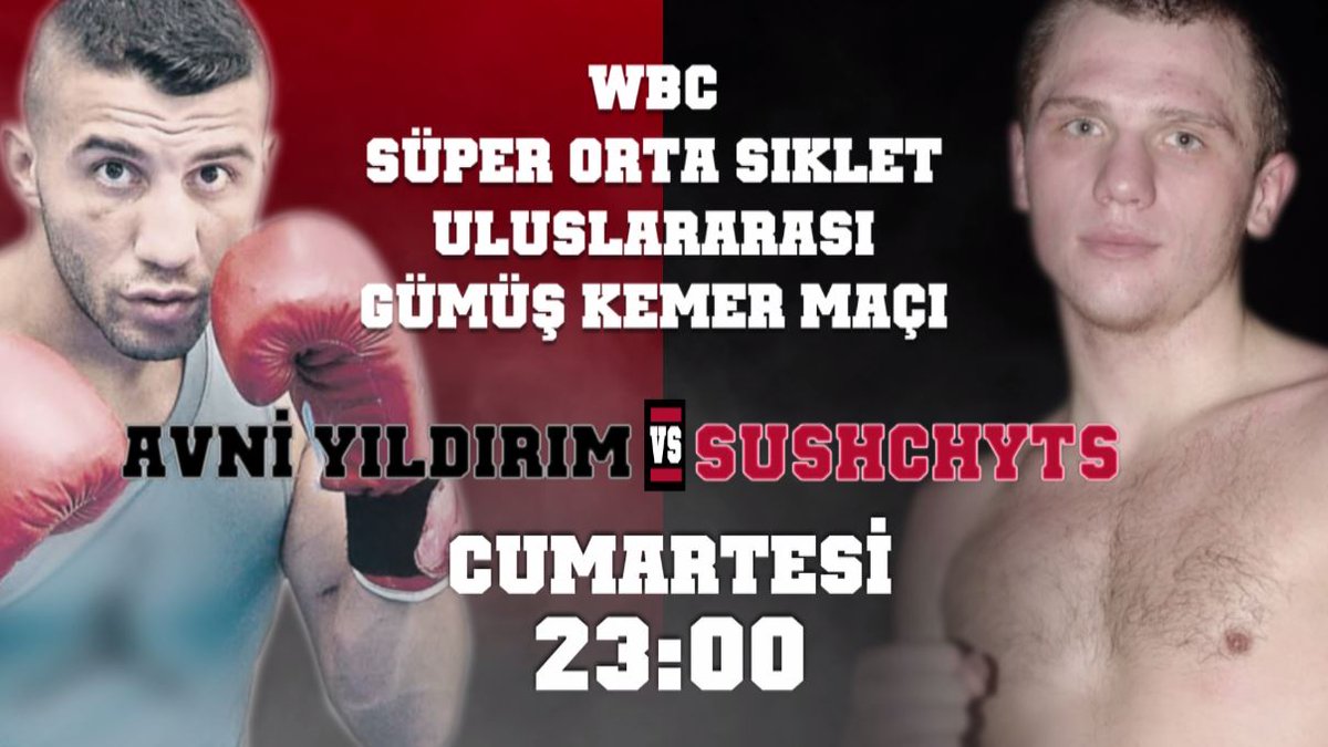 Avni Yıldırım WBC Süper Orta Sıklet Uluslararası Gümüş Kemer maçı bu akşam