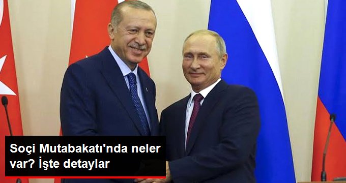 Cumhurbaşkanı Recep Tayyip Erdoğan, Soçi'de Rusya lideri Vladimir Putin'le bir araya geldi.