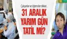 31 aralık 2015 tatil mi ?